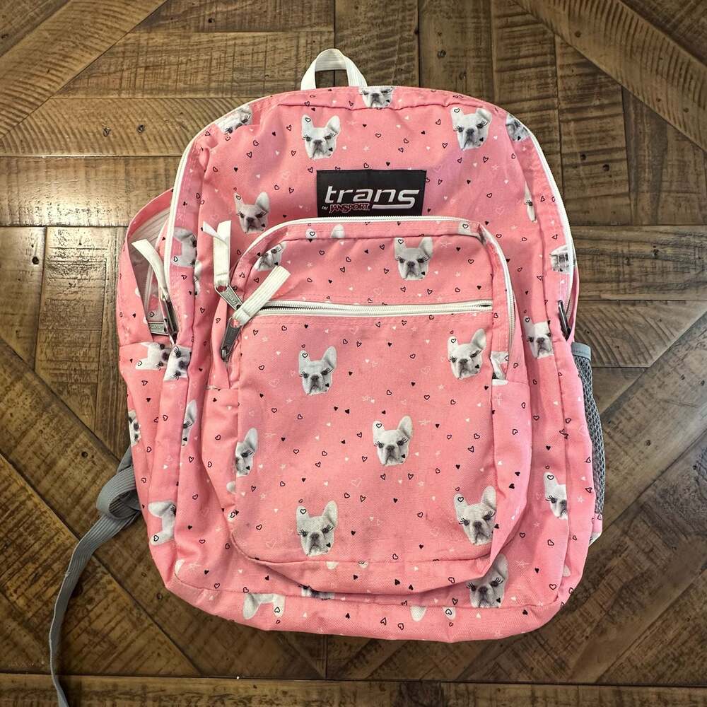 Trans by JanSport 17" Supermax Backpack Fierce Frenchies